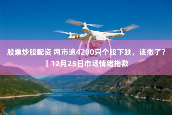 股票炒股配资 两市逾4200只个股下跌，该撤了？丨12月25日市场情绪指数